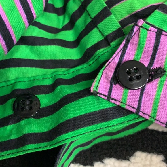 NWT Yevu Clothing Wrap Top - Ice Cream Print Size Small - Picture 6 of 8